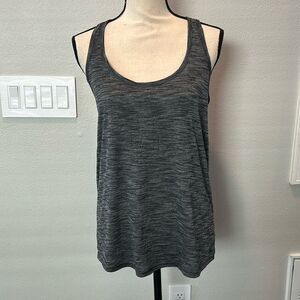 Lululemon Cool Racerback Black Tank Top Size 8